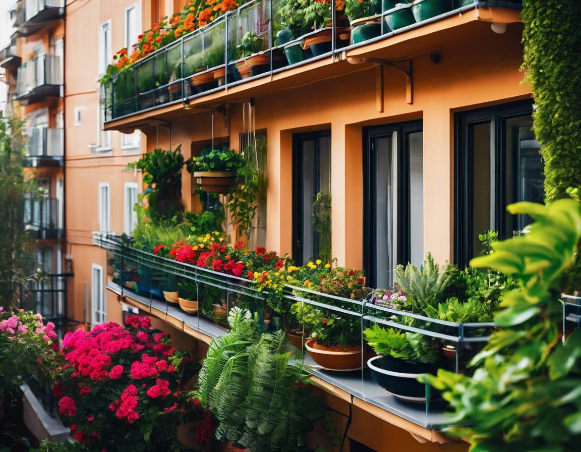Jak chronić rośliny balkonowe przed silnymi podmuchami?